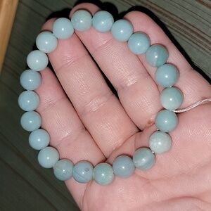 🎁 Handcrafted AA Grade Amazonite Natural Stone Stretch Bracelet 8mm NEW
